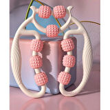 Büro Ev Ofis Kişisel Bakımı için 9 Tekerli Selülit Lenf Drenaj Rulosu Masaj Aparatı