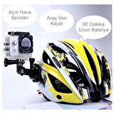 Büro Ev Ofis Kamp Keyfi için 4K Sızdırmaz Wifi Aksiyon Kamerası