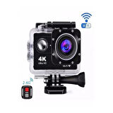 Büro Ev Ofis Kamp Keyfi için Kumandalı 4K Wifi Aksiyon Kamerası