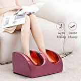 Büro Ev Ofis Personel Bakımı için Isıtmalı Ayak Masaj Aparatı
