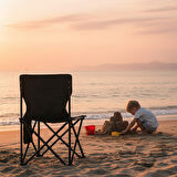 Büro Ev Ofis Yazlık Kamp Hediyesi için Çocuk Stil Mini Kamp Sandalyesi