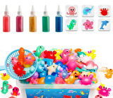 Büro Ev Ofis Yazlık Hediyesi için 6KALIP 5RENK Gel Şişe Oyuncak Seti