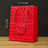 Büro Ev Ofis Hediyesi için Mini Kızık GoldenKarton Çanta