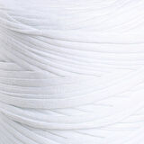 Büro Ev Ofis Hobi Dikiş Atölyesi için Beyaz Penye Kumaş El Örgü İpi