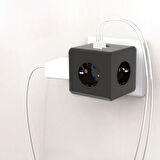 Büro Ev Ofis için 3PRİZ 3USB 10A 2500W Termal Akım Korumalı Grup Priz