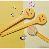 Büro Ev Ofis Duş Keyfi için Ördek Figür Yumuşak Uçlu Vücut Kese Fırçası