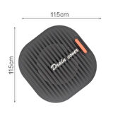 Büro Ev Ofis Mutfağı için Gri Süzgeçli Lavabo Gider Koruyucu Mat