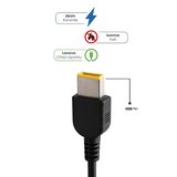 Büro Ev Ofis Lenovo Notebook Bilgisayarı için 20V 4.5A USB Pin 90W Uyumlu Adaptör