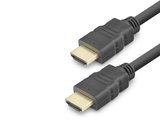 Büro Ev Ofis Cihazları için 15MT 7.5MM Siyah Hdmi Ekran Görüntü Aktarım Kablosu
