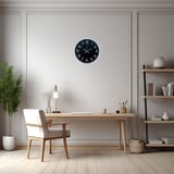 Büro Ev Ofis Dekoru için 36CM Beyaz Elegance Stil Duvar Saati