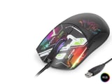 Büro Ev Ofis Bilgisayarı için 7200DPI Rgb Geometrik Desenli Mouse