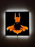 Batman Led Işıklı Tablo