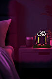 Yılbaşına Özel Noel Hediye Paketi Neon Gece Lambası