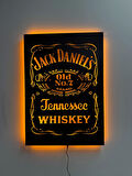 Jack Daniels Viski Led Işıklı Tablo