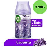 Air Wick Freshmatic Otomatik Sprey Lavanta Yedek Sprey 250 ml x 9 Adet