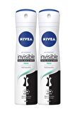 Nivea Invısıble Black&whıte Fresh Sprey Deodorant 150ml Kadın 2'li Avantaj Paketi