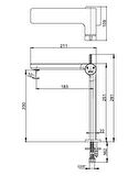 Eca Purity Yüksek Tip Lavabo Bataryası 102188046H