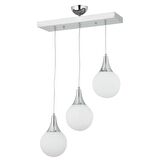 Damla 3 Lü Sıralı -Led Ampul  Dahil Modern Koridor Mutfak Salon Sarkıt Avize