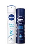 Nivea Fresh Natural Deosprey 150 ml Fresh Active Erkek Deosprey 150 ml