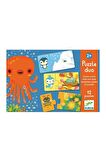 Djeco Hayvanlar 12 Parça Çocuk Puzzle