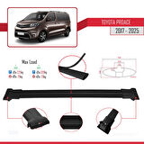 Toyota Proace 2017 ve Sonrası ile Uyumlu FLY Model Ara Atkı Tavan Barı Siyah 3 Adet