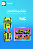 Sembo Block Famous Cars Apollo Evo 289 Parça yapı blokları Lego ile uyumlu (714004)