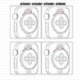 Apple Watch 42mm 44mm 45mm Watch Seri 3 4 5 6 7 Se Uyumlu Ironweft Döküm Çelik Metal Kordon