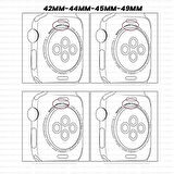 Apple Watch 42mm 44mm 45mm Seri 3 4 5 6 7 8 Se Uyumlu Woven Wire Tasarım Metal Hasır Kordon