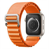 Apple Watch 42mm 44mm 45mm Seri 1 2 3 4 5 6 7 8 Se Uyumlu Frost Alpine Loop Kordon