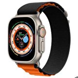 Apple Watch 49mm Ultra Seri Uyumlu Frost Alpine Loop Kordon