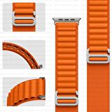 Apple Watch 49mm Ultra Seri Uyumlu Frost Alpine Loop Kordon