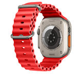 Sneezy Apple Watch 38mm 40mm 41mm Seri 1 2 3 4 5 6 7 8 Se Uyumlu Seaflex Ocean Silikon Kordon