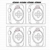 Apple Watch 49mm Ultra Seri Uyumlu Seaflex Ocean Silikon Kordon