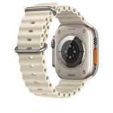 Apple Watch 49mm Ultra Seri Uyumlu Seaflex Ocean Silikon Kordon
