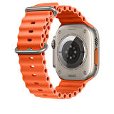 Apple Watch 49mm Ultra Seri Uyumlu Seaflex Ocean Silikon Kordon