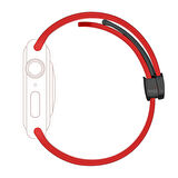 Apple Watch 38mm 40mm 41mm Seri 1 2 3 4 5 6 7 8 Se Uyumlu Coastal Manyetik Tokalı Silikon Kordon