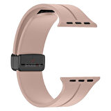Apple Watch 38mm 40mm 41mm Seri 1 2 3 4 5 6 7 8 Se Uyumlu Coastal Manyetik Tokalı Silikon Kordon