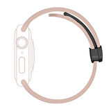 Apple Watch 38mm 40mm 41mm Seri 1 2 3 4 5 6 7 8 Se Uyumlu Coastal Manyetik Tokalı Silikon Kordon
