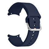 Samsung Galaxy Watch 4 5 Pro 40 42 44 45 46mm Uyumlu Orjinal Tasarım Kavisli PureLux Silikon Kordon