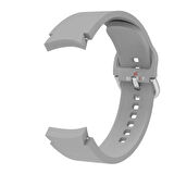 Samsung Galaxy Watch 4 5 Pro 40 42 44 45 46mm Uyumlu Orjinal Tasarım Kavisli PureLux Silikon Kordon