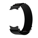 Samsung Galaxy Watch 4 5 Pro 40 42 44 45 46mm Uyumlu Kavisli Tasarım Frost Alpine Loop Kordon