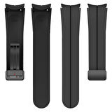 Samsung Galaxy Watch 4 5 Pro 40 42 44 45 46mm Uyumlu Kavisli Coastal Manyetik Tokalı Silikon Kordon