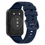 Huawei Watch Fit 2 Uyumlu PureLux Tam Uyumlu Silikon Kordon