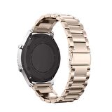 Huawei Watch GT3 Elite-Active 46mm-GT3 Pro-GT3 Se 22mm Uyumlu Ironweft Döküm Çelik Metal Kordon