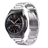 Huawei Watch GT Runner-Sport 46mm- GT2 E 22mm Uyumlu Ironweft Döküm Çelik Metal Kordon