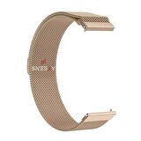 Samsung Gear S3 Frontier R760 – S3 Classic R770 22mm Uyumlu Woven Wire Tasarım Metal Hasır Kordon