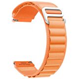Huawei Watch GT2 Elite-Sport-Classic 46mm-GT2 Pro 22mm Uyumlu Frost Alpine Loop Kordon