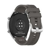 Samsung Galaxy Watch 46mm R800 – Watch 3 45mm R840 22mm Uyumlu NovaGT Supreme Silikon Kordon