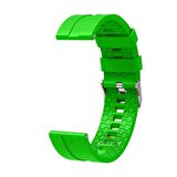 Samsung Galaxy Watch 46mm R800 – Watch 3 45mm R840 22mm Uyumlu NovaGT Supreme Silikon Kordon