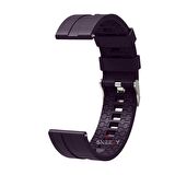 Samsung Gear S3 Frontier R760 – S3 Classic R770 22mm Uyumlu NovaGT Supreme Silikon Kordon